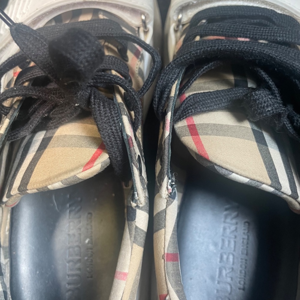 Burberry vintage check sneakers - Picture 2 of 5